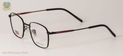 Gọng Kính Levis LV7014 khung viền Titanium mạ PVD