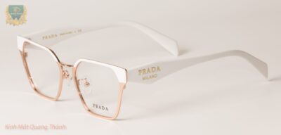 Gọng Kính Prada PR63WV khung viền Titanium mạ PVD