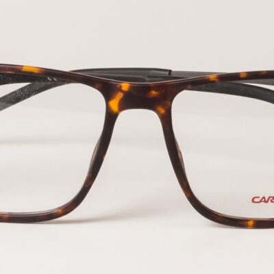 Kính CARRERA 8881 khung viền nhựa Acetate đồi mồi nhám cao cấp, càng titanium