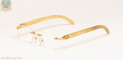 Catier sừng mạ vàng 18K