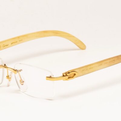 Catier sừng mạ vàng 18K